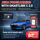 2026 New Launch X431 PRO3S+ Elite with SmartLink C Car Diagnostic Tools J2534 Programming Auto OBD2 Scanner Diagnosis Tool