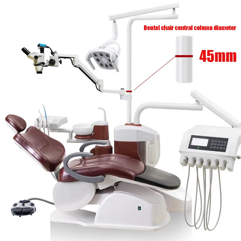 6.5X~55X Portable Surgical Oral Endodontic Microscope Continuous Zoom 16 Million Pixels Hospital Dental Operating Microscope