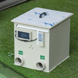 QihangRAS 5300 Gallon Koi Pond Rdf Micro Drum Filter Family Home Aquarium Fish tank Water Filter 20m3/h Pond Rotary Drum Filter