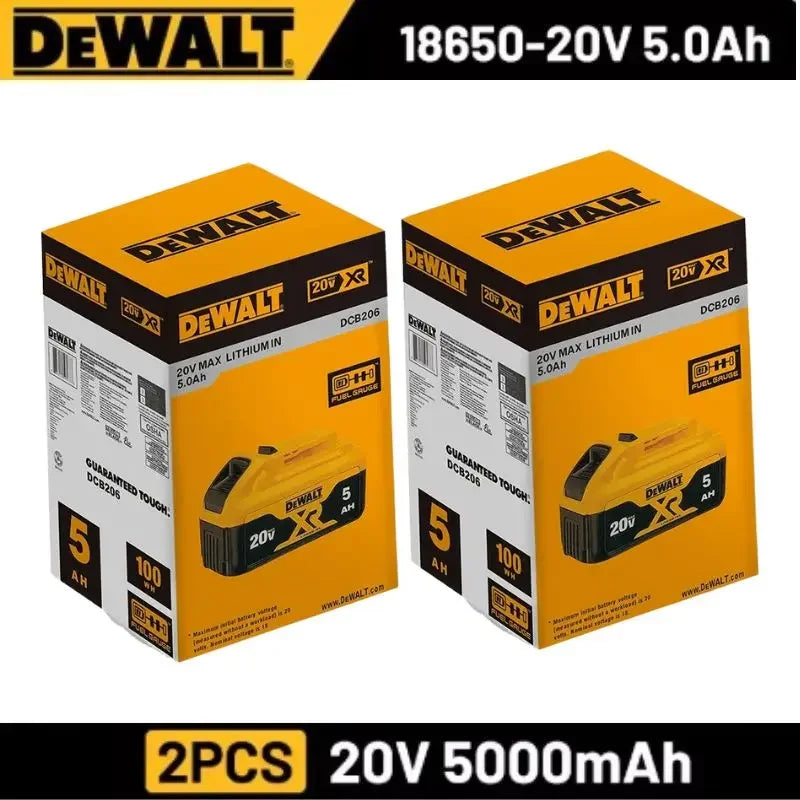6Ah 9Ah DeWALT 100% Original Battery 20V/60V MAX FlexVolt for DCB606 DCB205 DCB206 DCB209 DCB182 Power Tool with Battery