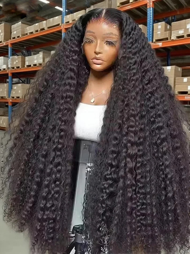 30 40 Inch Water Wave Glueless Wigs Human Hair Curly 13x6 13x4 HD Frontal Wigs 300% Deep Wave Wigs Wear Go 7x5 HD Lace Wig Sale