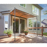 Small Gazebo 5' x 8' Canopy Tent Instant Shelter Outdoor Sun Shade for Patio, Backyard, Garden, BBQ Grill