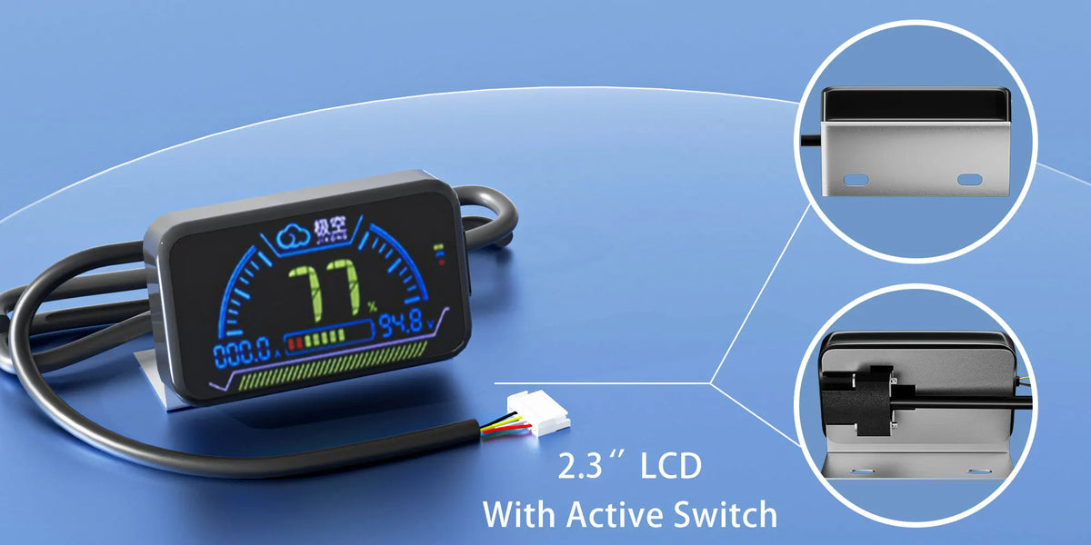JIKONG BMS LCD Display 2.3 4.3 Inch Lithium Battery Smart Bms Accessories Intelligent Battery Level Indicator JIKONG BMS Monitor