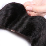 Natural Colored Body Wave Human Hair Bundles For Women Remy Hair Extensions 1/3/4 Pcs Natural Body Wave Weave Bundles 10-40 Inch