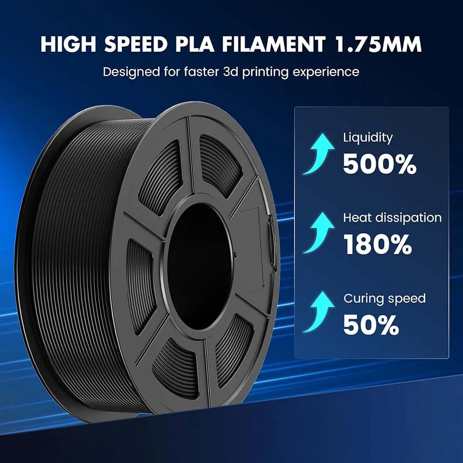 JAYO High Speed PLA Filament 5.5KG PLA 3D Filament For FDM 3D Printer Neatly Wound PLA 3D Printing Materials 100% No Bubble