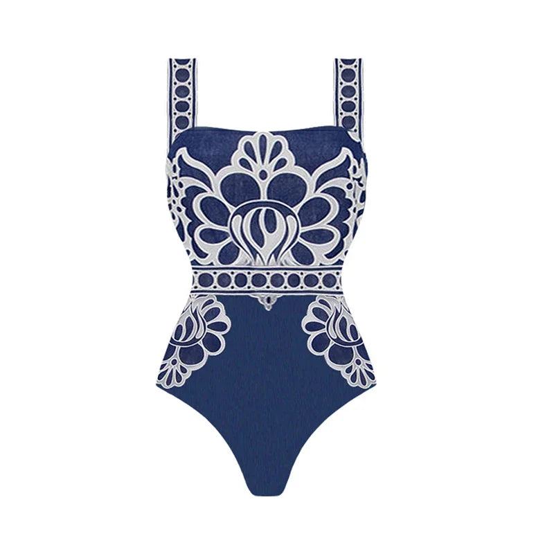 Women Sexy Swimwear Two Piece Printed Swimsuit New Bikini With Long Skirt Female Biquini Push Up Swim Suit Bodysuit Beachwear