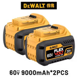 100% Original 20V 6.0Ah MAX Battery Power Tool Replacement For DeWalt DCB184 DCB181 DCB182 DCB200 20V 5A 6A 18Volt 20v Battery.