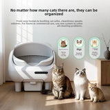 Automatic cat litter box open intelligent oversized electric cat toilet