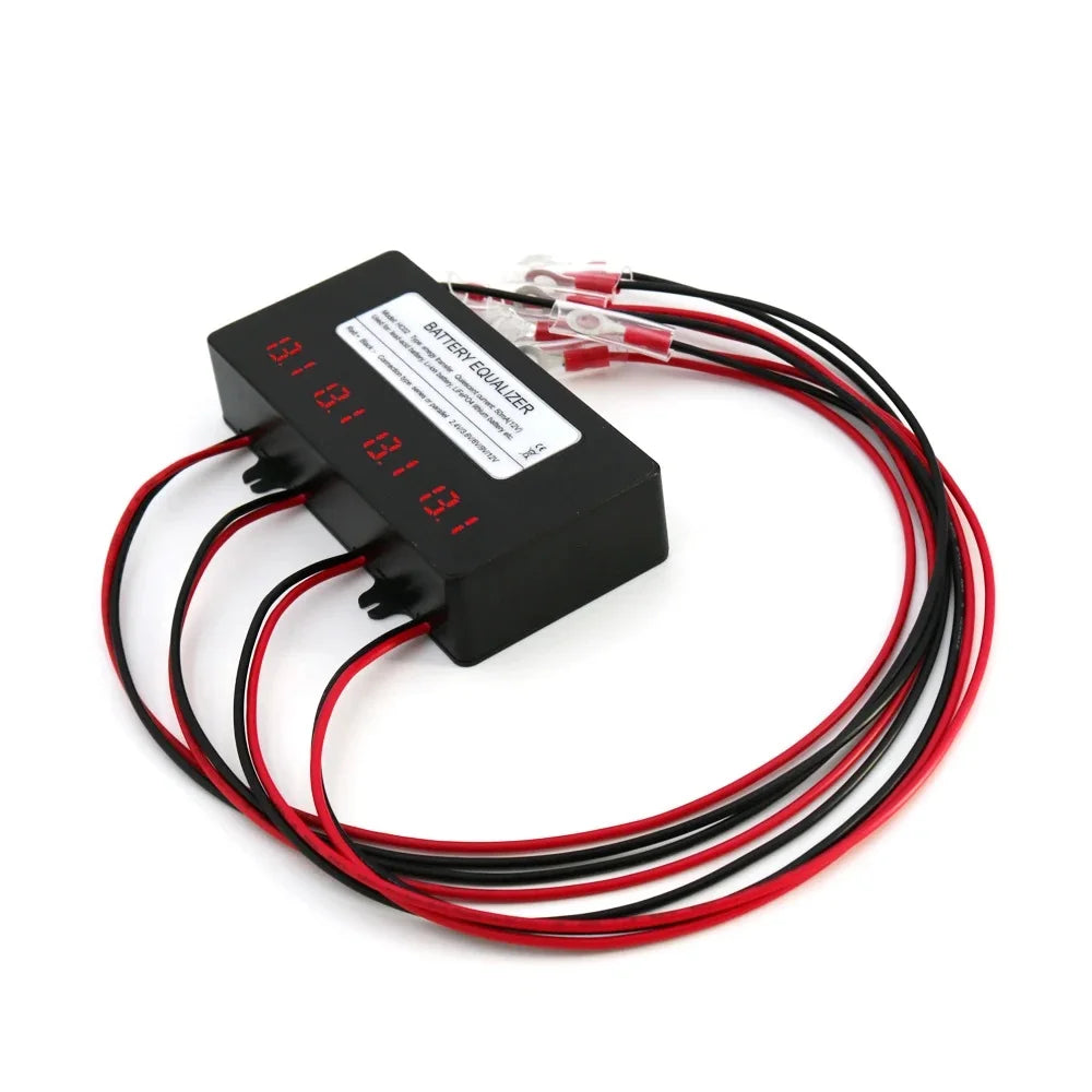 NEEY 48V Smart Battery Balancer 5A 10A Active Equalizer 12V 24V Lifepo4 Battery Current Voltage Li-ion LTO Lead Acid LED Display