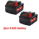 9.0Ah/12.0Ah/6.0A M18 18V Replacement For Milwaukee M18B5 XC Li-ion battery Charger, BR, 48-11-1815 2604-20 48-11-1850 charger