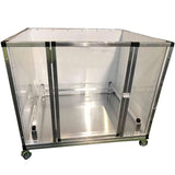 Large Breed Whelping Box 46" X 46" X 30"   Pet Whelping Box for Dogs Customizable Size