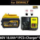 Compatible Replacement Battery For DeWalt 20V/60V 12Ah Lithium Battery Fit DCB200 DCB203 DCB204 DCB205 DCB206 Power Tools
