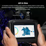 Creality Sermoon P1 3D Scanner 22+7+1 Line Blue Laser Modes +NIR 0.02mm Accuracy Support Wireless and Deep Hole Scanning