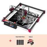 Algolaser DKMK2 10W Powerful Woodworking Laser Cutter Engraver Metal/Wood/Acrylic/Glass CNC Laser Cutting Engraving Machine
