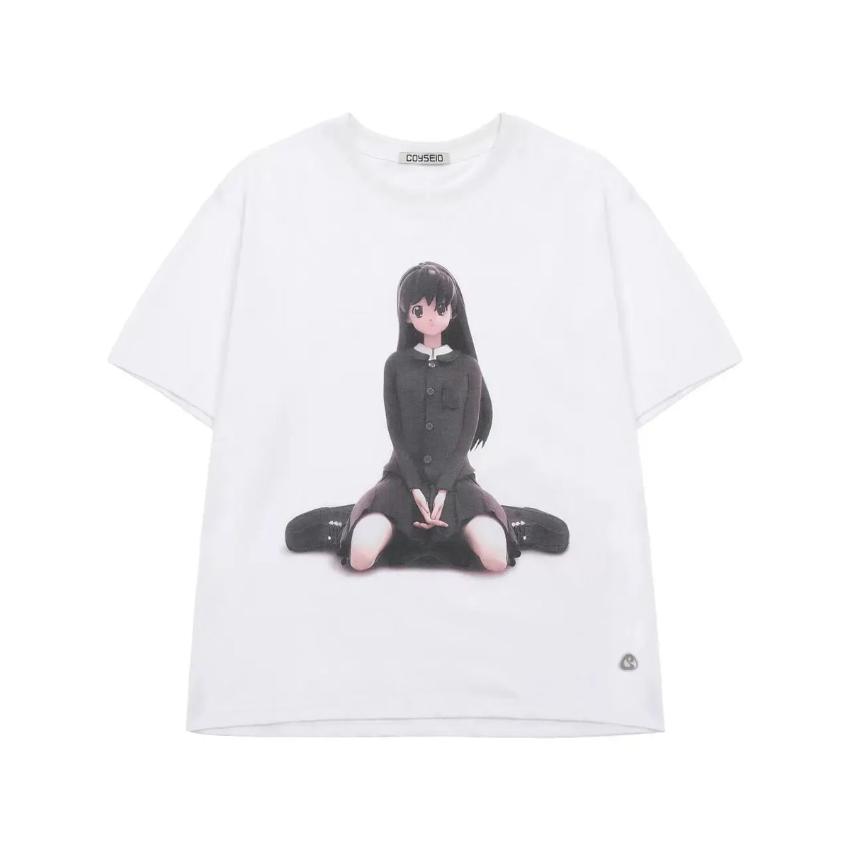 COYSEIO Star Printed Short Sleeve Women's New Style Small Cloth Doll Co Branded Shoulder Loose T-shirt for Women