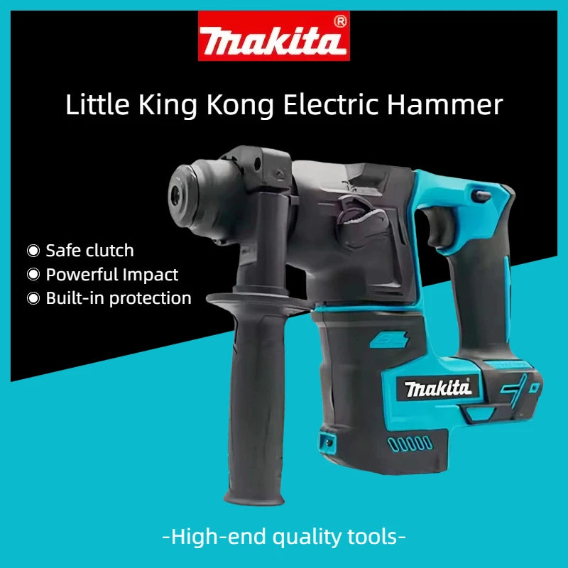 MakitaHR140D18V brushless lithium battery hammer: Hardcore power, easily handling complex working conditions
