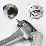 Tubing Flaring Tool Copper Pipe Expander Lever Type Tubing Expanding Tool Portable Manual Copper Aluminum Pipe Tube Expander Kit