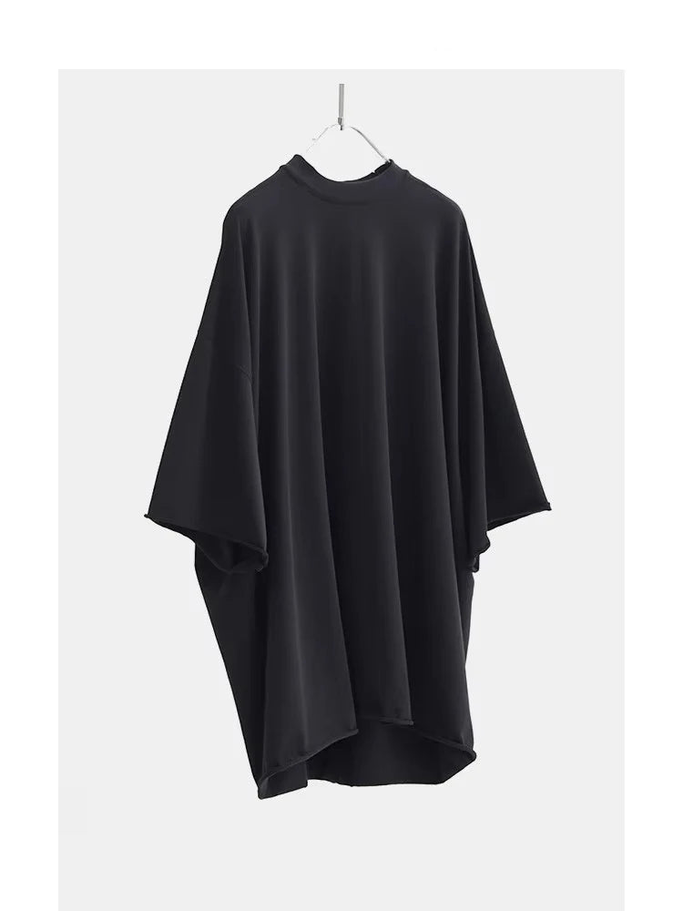 No Sense of Restraint~ Women's Mid-Length Short-Sleeved T-Shirt, Hemp Organic Cotton Three-Quarter Sleeve Top