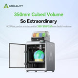 CREALITY K2 PLUS 3D Printer 600mm/S Speed with CFS Multi-Color Printing filament Box Auto Leveling Double AI Cameras 3D Printer