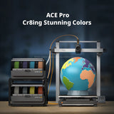 ANYCUBIC Kobra 3 Max Multi-Color 3D Printer Max 600mm/s Print Speed Large Build Size 500*420*420mm Smart APP Control