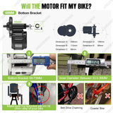Bafang 750W Motor BBS02B BBS02 Ebike Conversion Kit Electric Bicycle Mid Drive Engine 48V 52V 20Ah Hailong Battery Kit 68mm