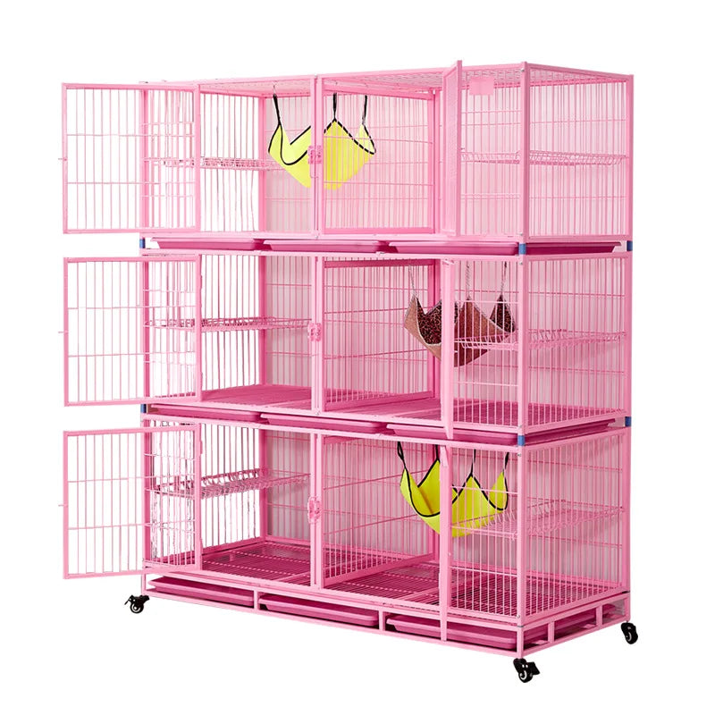 Cat cage Pet foster cage Inpatient cage Isolation cage Multi-layer cat cage Display cage