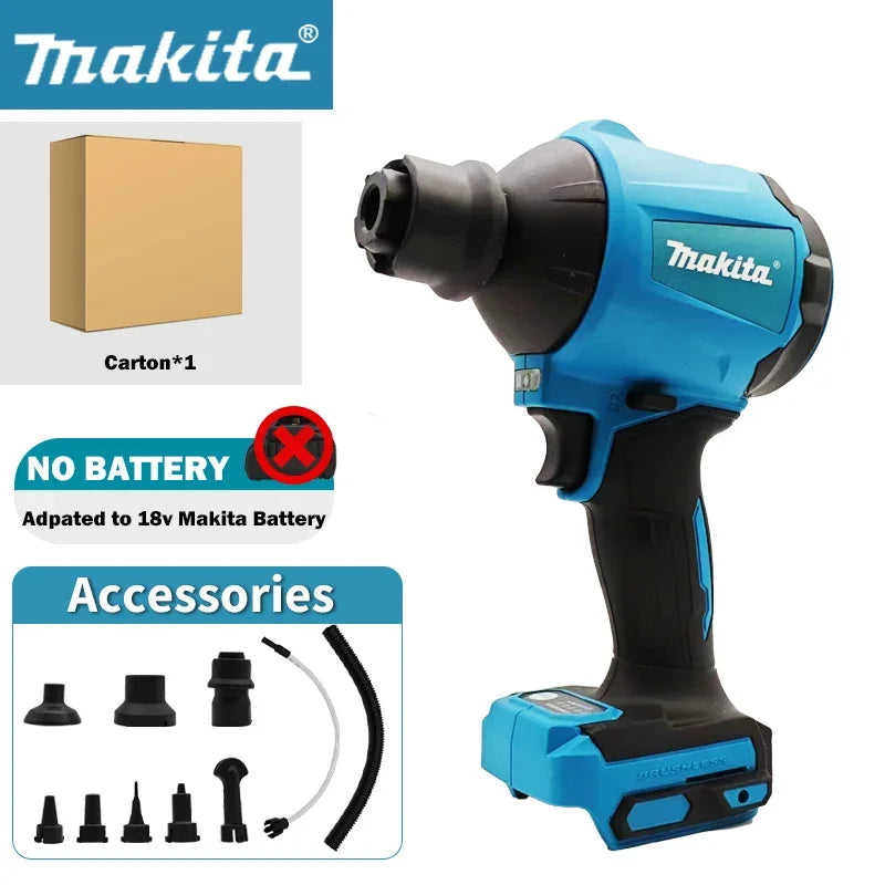 Makita power tools makita 18v tools DAS180 high-power air dust removal gun for blowing dust in narrow spaces power tools