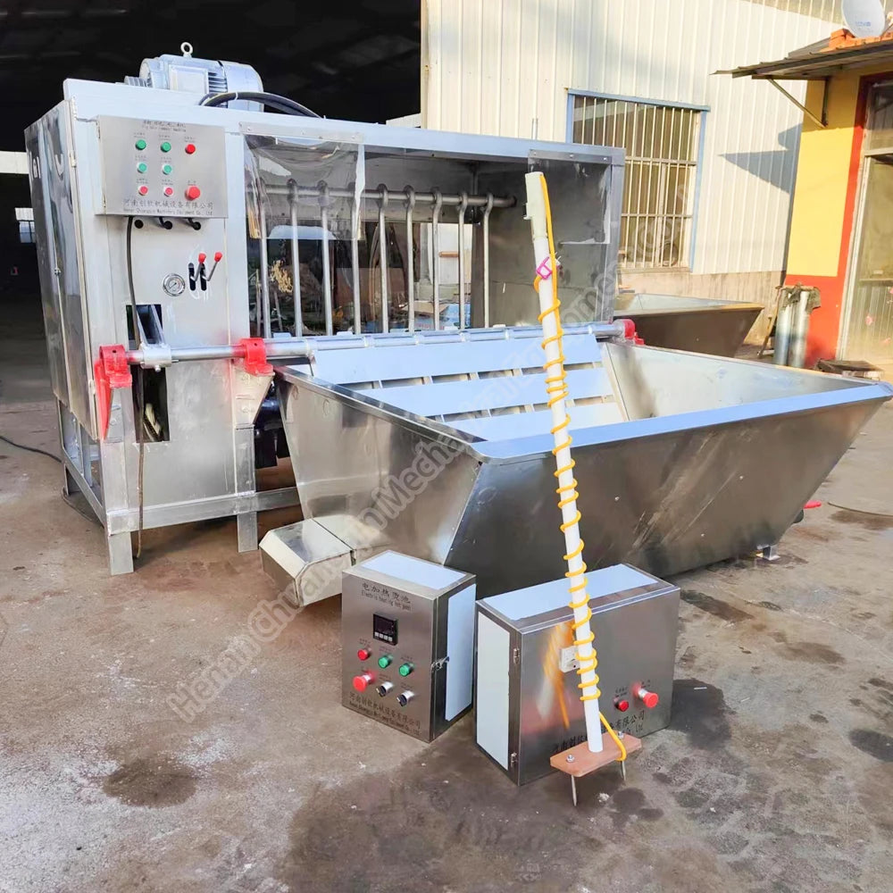 Pig Slaughter Automatic Poultry Slaughter Equipment Pig Hoof De-hairing Machine