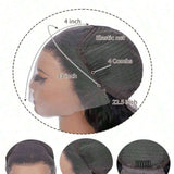 30 42Inch 13x4 13x6 HD Transparent Bone Straight Lace Front Wigs 250