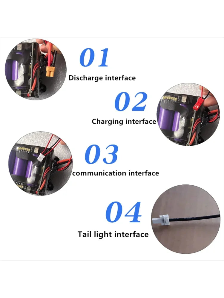36V 10500mAh Lithium Battery Pack 10S3P for Xiaomi M365 Electric Scooter Waterproof Bluetooth Communication Long Range 30KM