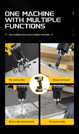 DEWALT 20V MAX Brushless Compact Hand Drill Impact Drill Rechargeable Lithium Battery Electric Screwdriver DCD805