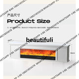 Fireplace, Electronic Simulation Flame Heating Decorative TV Cabinet Home Living Room New Storage Cabinet