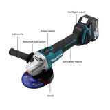 Makita DGA404 18V Brushless Cordless Angle Grinder, 125mm High Power Rechargeable Cutting Polishing Machine