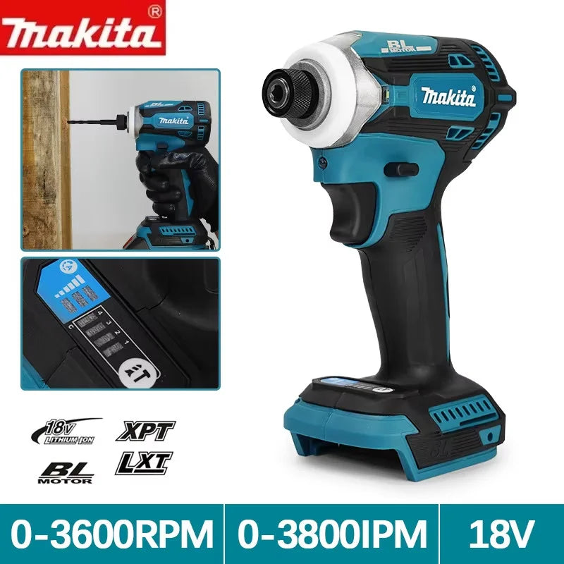 Makita TD171 Brushless Impact Driver Rechargeable Screwdriver Drills Cordless Power Tools 18V BL Motor Bare Tool Unit Tools