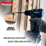 Original Makita 18V DDF487 Brushless Cordless Drill, Electric Screwdriver With 6.0Ah Battery Various Complete Packages