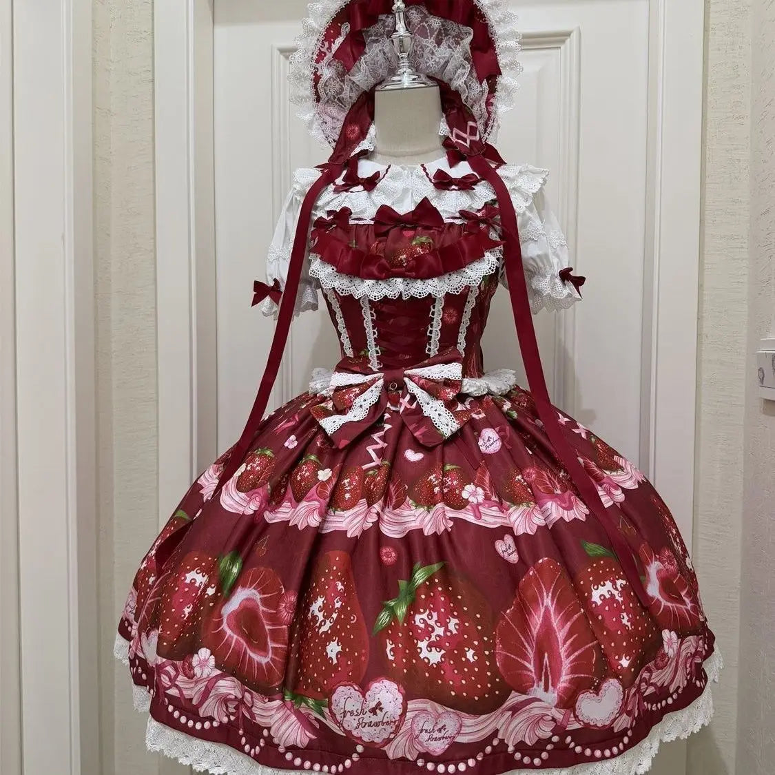 Original design Lolita dress cute jsk suspender dress women's summer long dresses for women