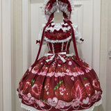 Original design Lolita dress cute jsk suspender dress women's summer long dresses for women