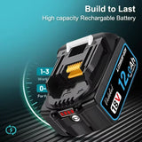 Original 18V 8.0Ah/10.0Ah/12.0Ah 18V Tool Battery BL1830B BL1840B BL1860 BL1850B Tool Battery for Makita 18V Battery