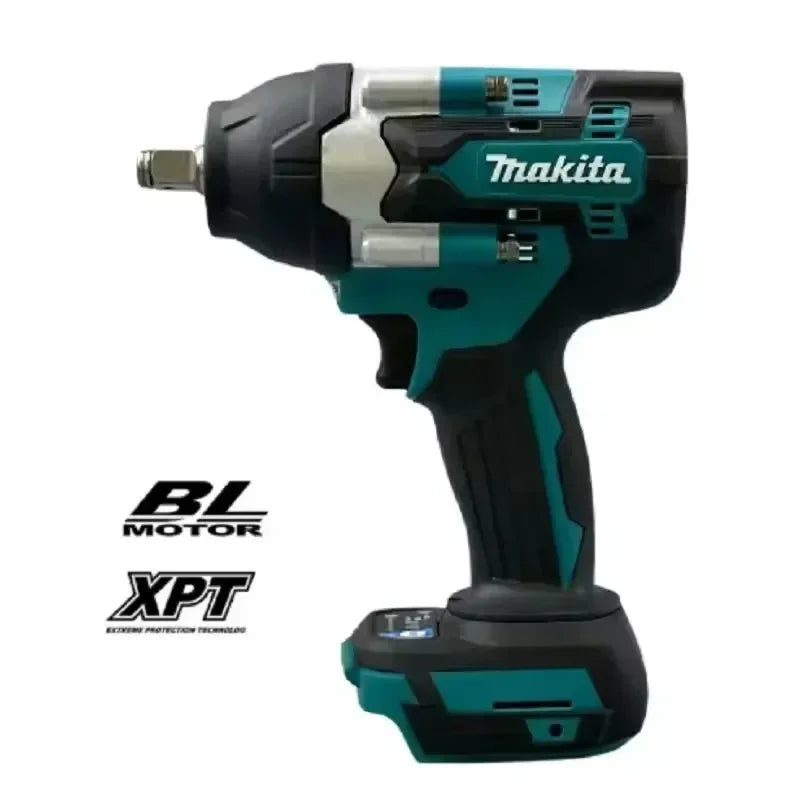 Makita Electric Wrench DTW700 Brushless Multi functional Rechargeable 18V Lithium Battery Auto Repair High Torque Impact Wrench