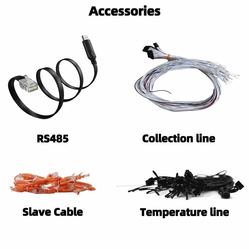 JBD HV BMS DIY KIT 6S-300S 50A 100A 200A 300A Battery Management System 96S 128S Master Slave LiFePO4 High Voltage BMS Customize