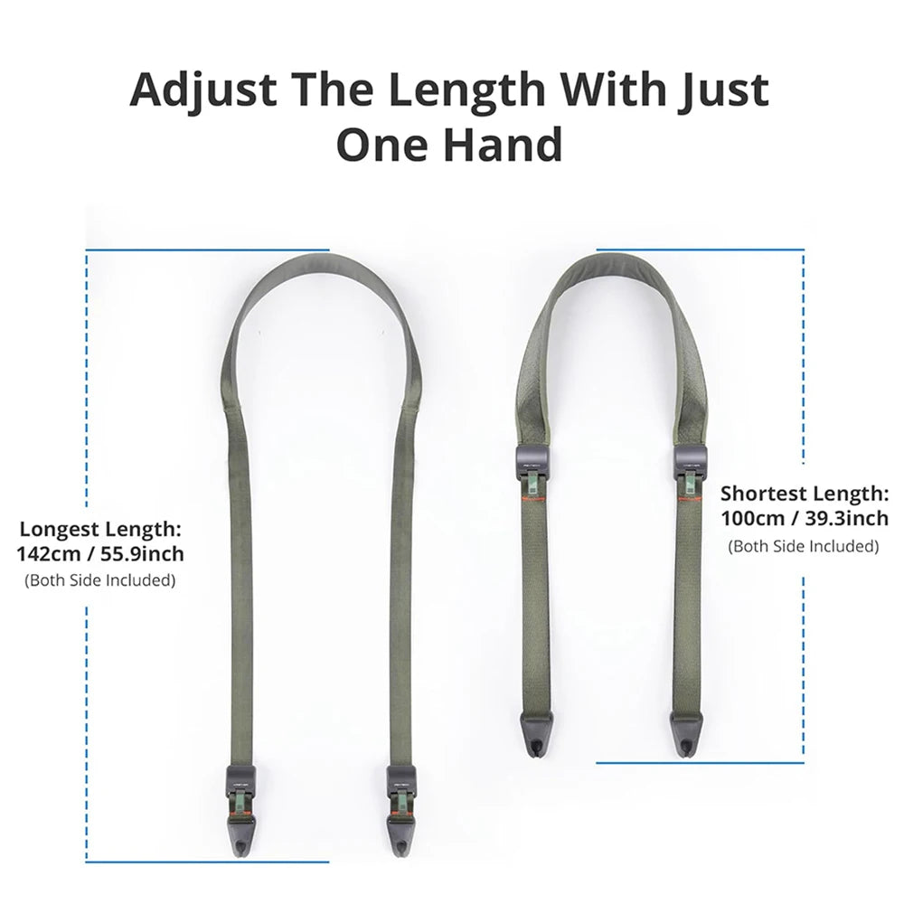 PGYTECH Camera Shoulder Strap Quick Release Buckles Upgrade Neck Strap For Photographers Camera Straps For Canon Sony DSLR/SLR