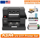 A3 UV Printer A3 XP600 UV DTF Printer Impresora L805 UV Flatbed Printer For Acrylic Metal Sticker Printer Machine UV Printer