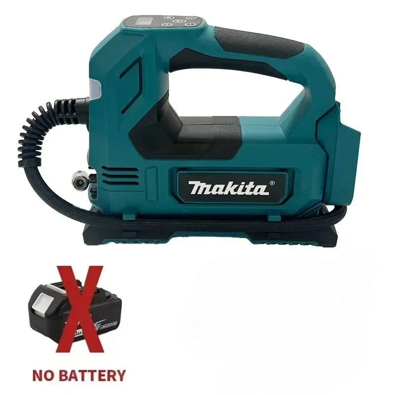 Makita for Cars & Motorcycles brushless air Pump Cordless Air Inflator: Portable Tyre Pump with Digital Display Power Tool