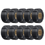 KINGROON No-Spool PLA Filament 1.75mm 10KG (22LBS) , 3D Printer Material PLA Refill For Bambu or DIY Reusable Spools, 10 Rolls