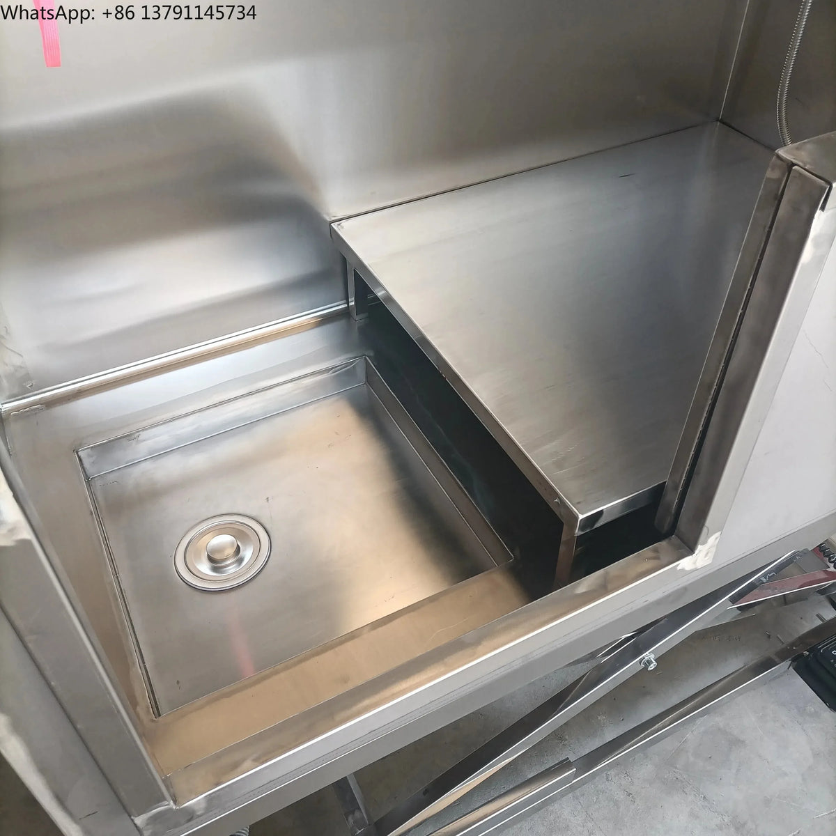 Eco-Friendly Stainless Steel Pet Grooming Tubs Salon Use for Dogs