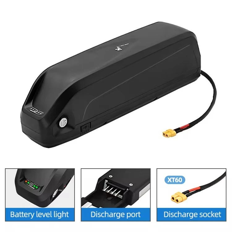 New 36V 48V Battery Hailong Battery Polyester DP-9, BMS 18650 Cell, Lithium-Ion 36V 48V Battery Pack Durable
