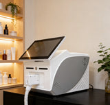 Professional 3-Wave Portable 4500W Soprano Diode Ice Titanium Laser Hair Removal Device 808NM / 755NM / 1064NM for Body