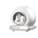 Large Automatic Cat Litter Box, Enclosed Self-Cleaning Electric Cat Toilet with Odor Control for Multiple Cats,Cat litter box