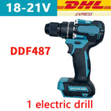 21V 6/9/12AH For Makita 18V Battery Power Tools Li-ion Replacement LXT BL1850 BL1860 DDF487 for 18V Screwdriver with BMS