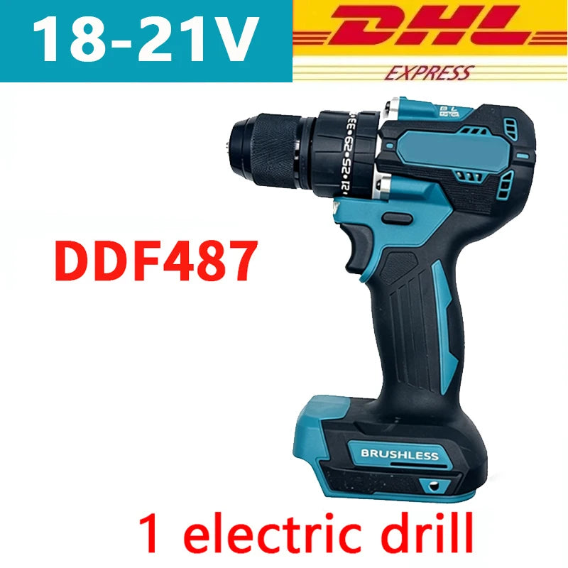 21V 6/9/12AH For Makita 18V Battery Power Tools Li-ion Replacement LXT BL1850 BL1860 DDF487 for 18V Screwdriver with BMS